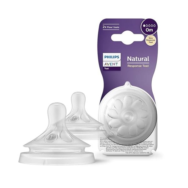 Philips Avent Natural Response Teat 0m Pack Of 2 (SCY961/02)