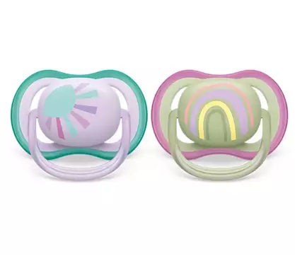 Philips Avent Soother 0-6m Pack Of 2 (SCF085/59) 2