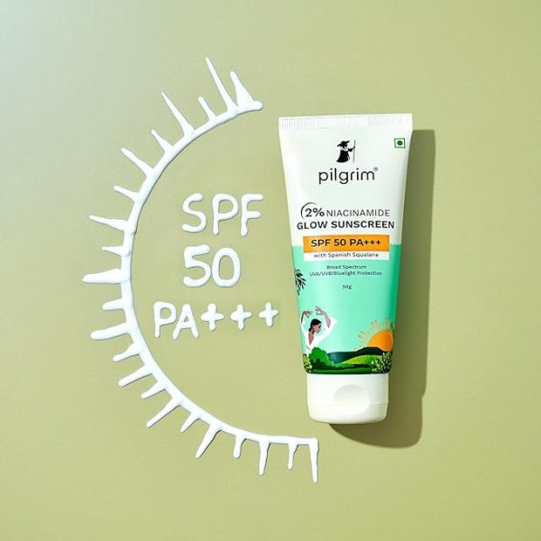 Pilgrim 2% Niacinamide Glow Sunscreen Gel Spf 50 Pa+++ 5