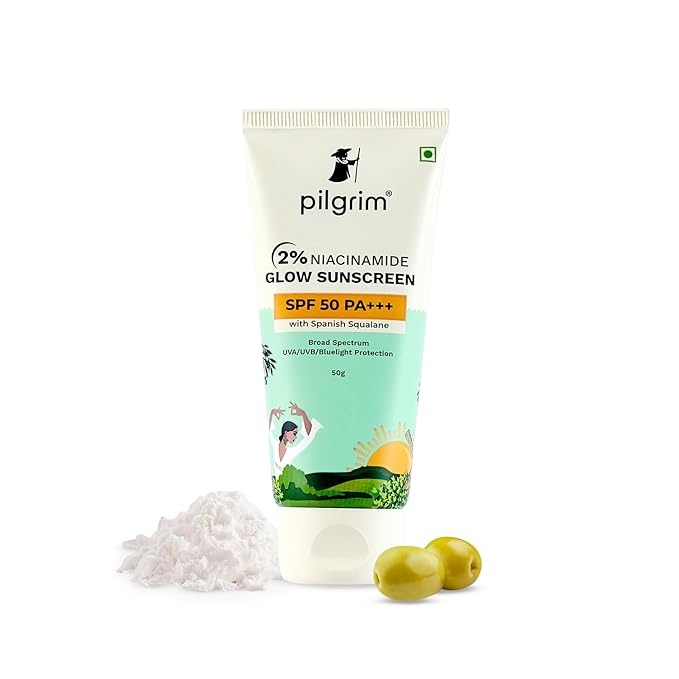 Pilgrim 2% Niacinamide Glow Sunscreen Gel Spf 50 Pa+++