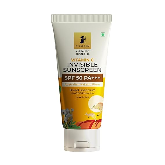 Pilgrim Vitamin C Invisible Sunscreen Spf 50 Pa+++