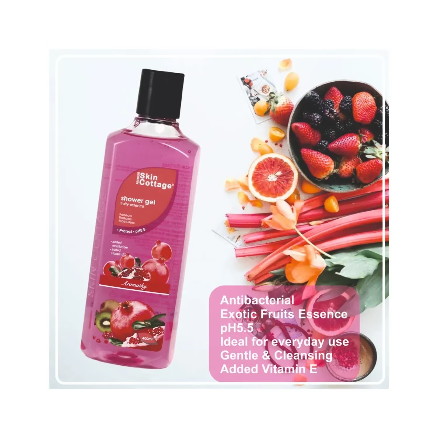 SC SHOWER GEL FRUITY 400ML 1