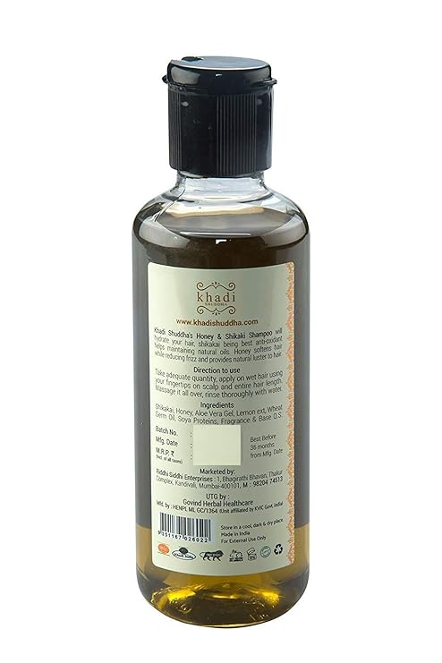 Khadi Shuddha Shikakai & Honey Shampoo 2