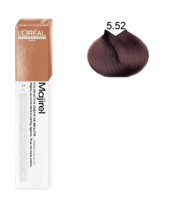 L’Oréal Majirel 5.52 Light Mahogany Iridescent Brown