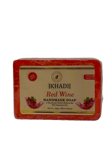 Khadi Red Wine Soap